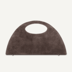 Torebka K003 brązowy zamsz