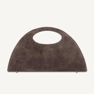 Torebka K003 brązowy zamsz